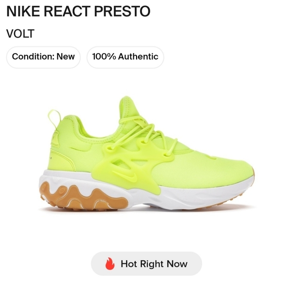 🆕️ Nike React Presto Volt ⚡ - Picture 16 of 16